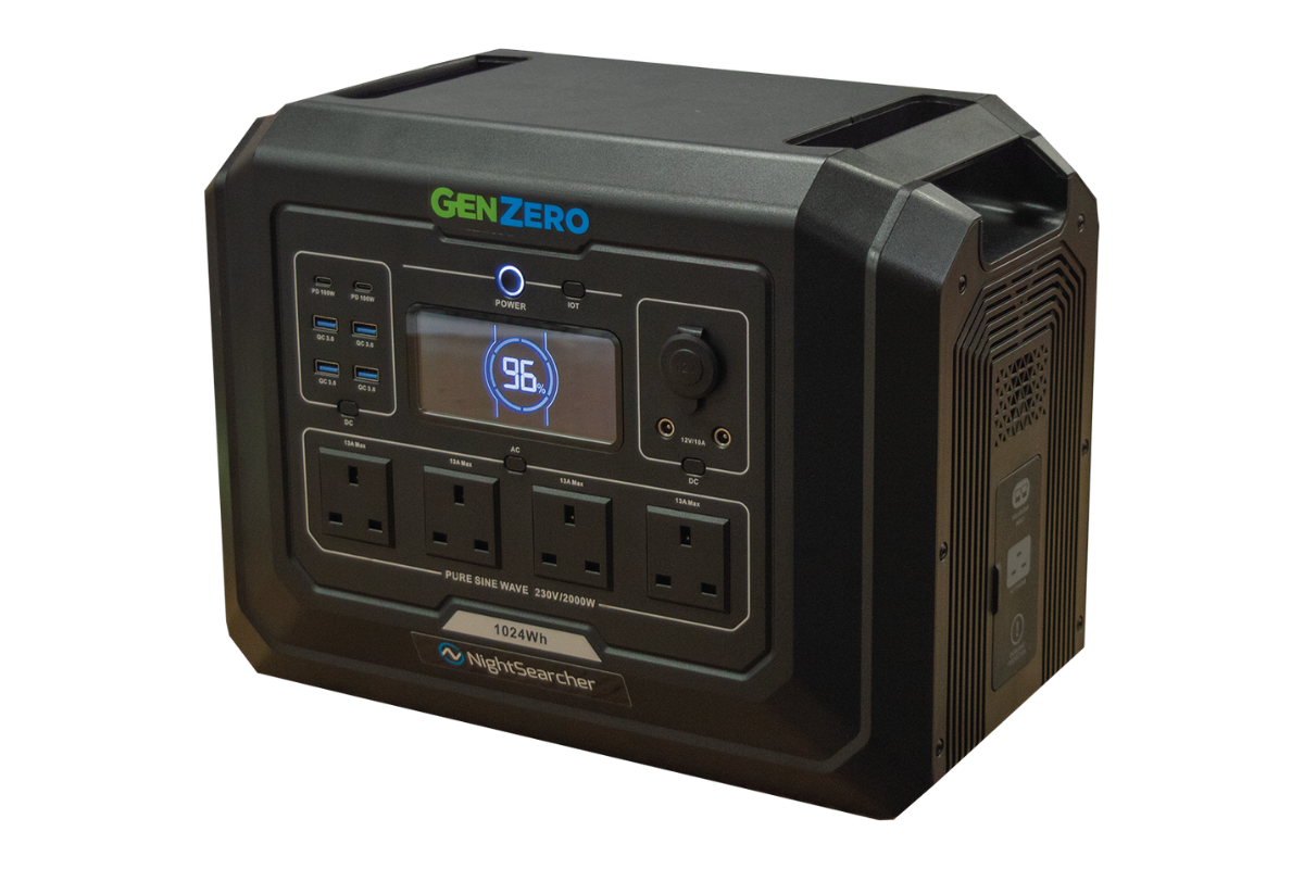GenZero 2000 Tragbare Powerstation – 1024 Wh | 2000 W