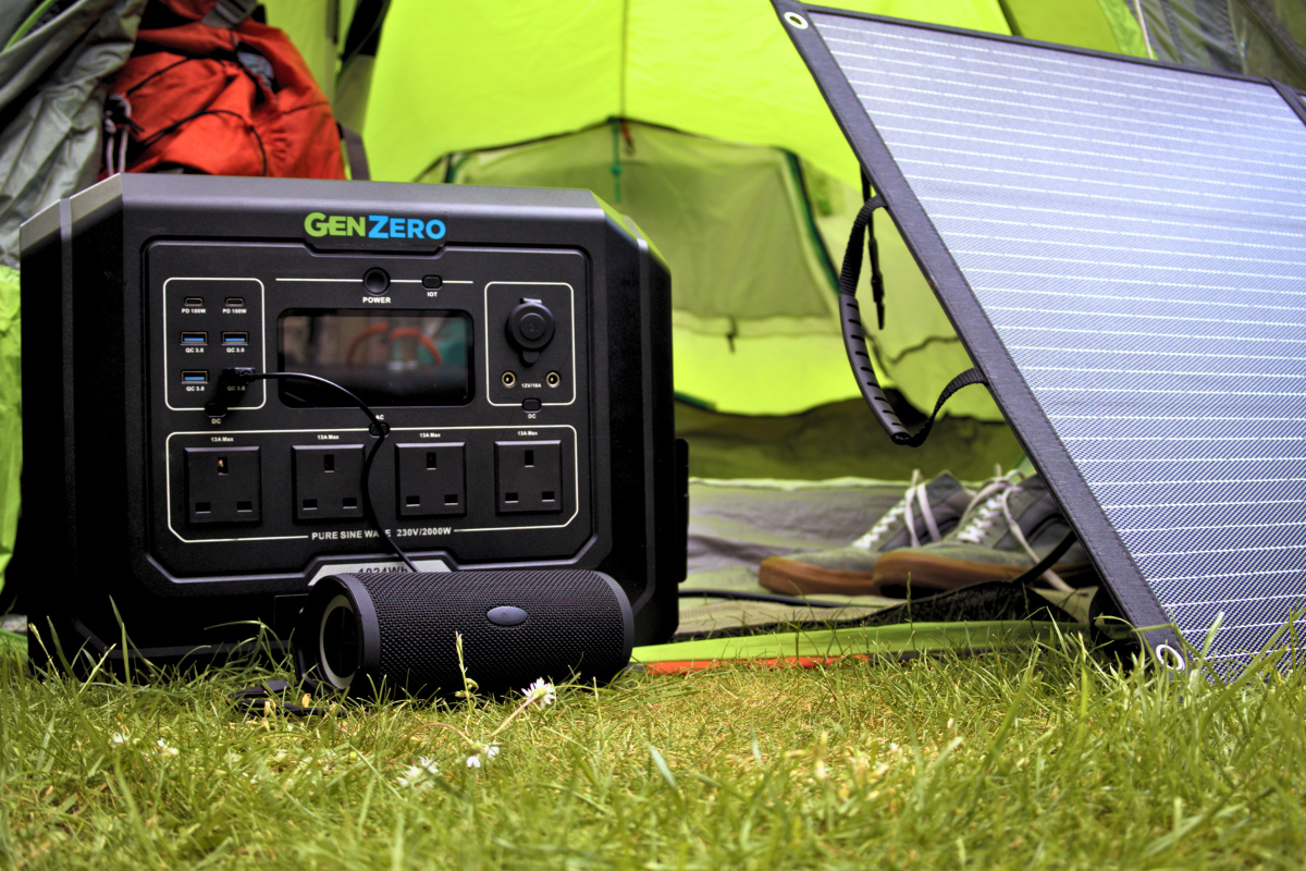 GenZero 2000 Tragbare Powerstation – 1024 Wh | 2000 W
