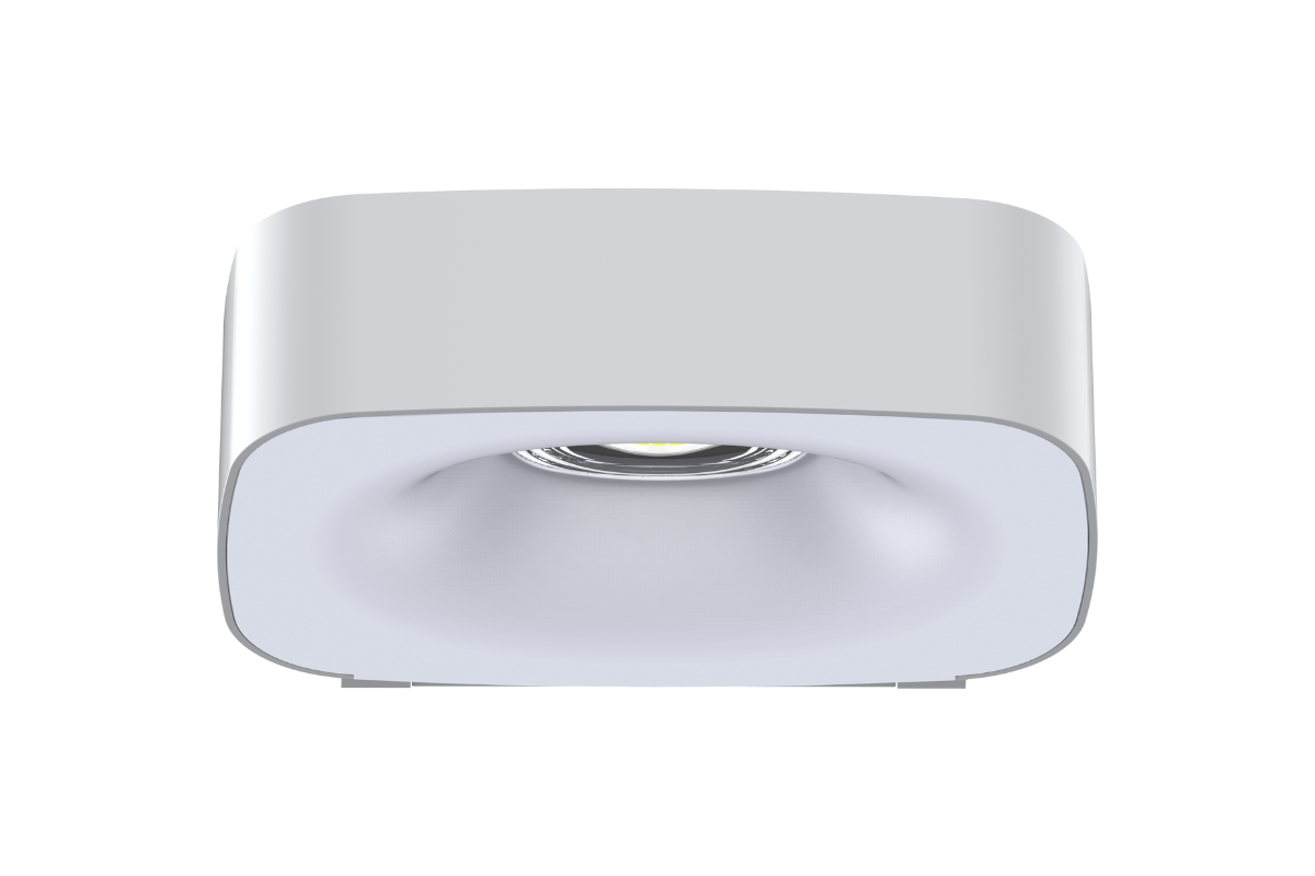 NexSun Aurora | 700 Lumen | Moderne, weiße Solar-Wandleuchte mit Auf- und Abwärtsbewegung