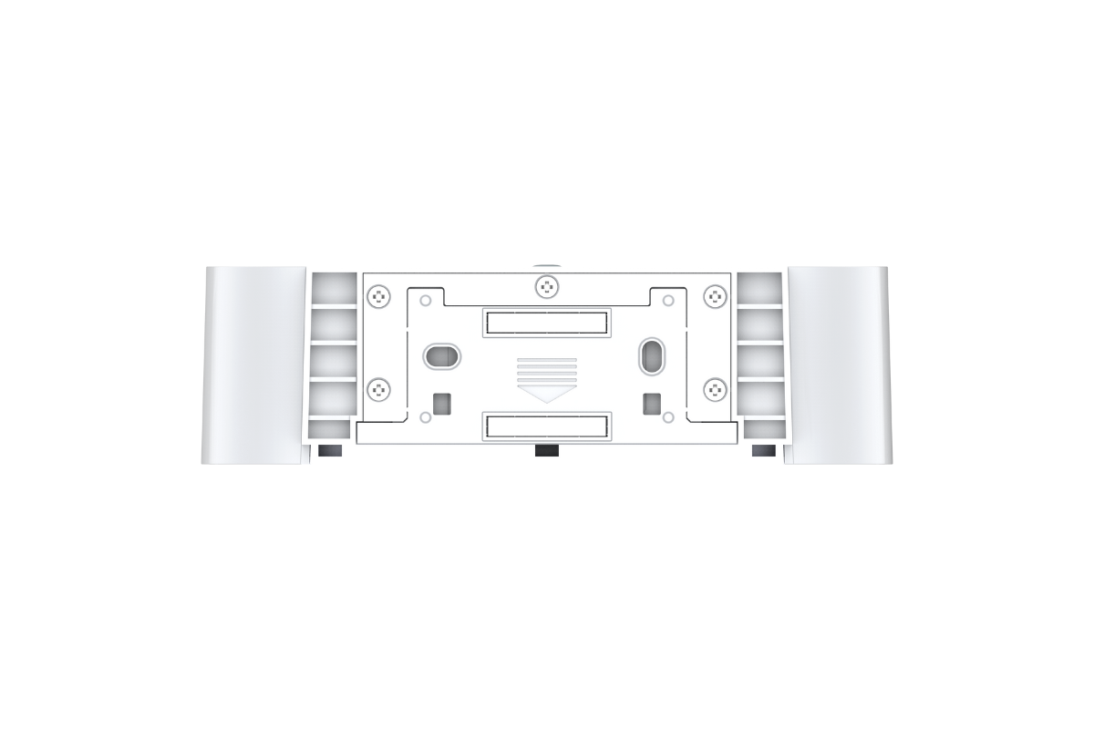 NexSun Aurora | 700 Lumen | Moderne, weiße Solar-Wandleuchte mit Auf- und Abwärtsbewegung