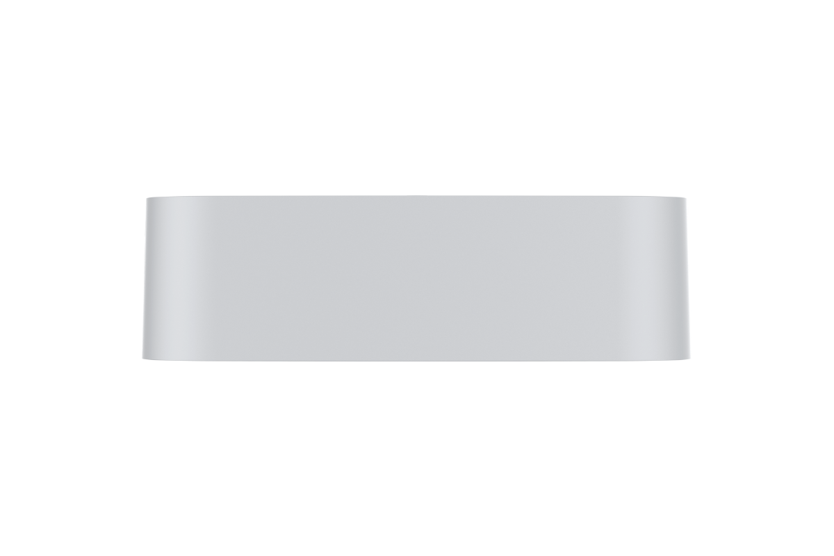 NexSun Aurora | 700 Lumen | Moderne, weiße Solar-Wandleuchte mit Auf- und Abwärtsbewegung