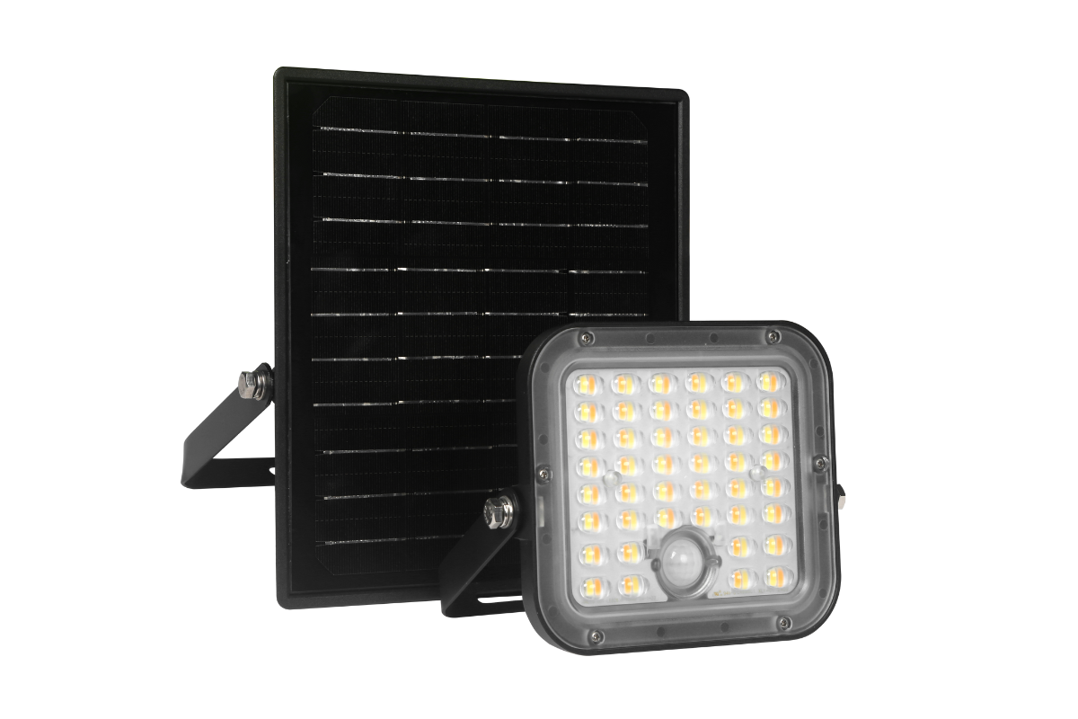 NexSun Cypress | 1500 Lumen | Kompakte, solarbetriebene Flächenleuchte