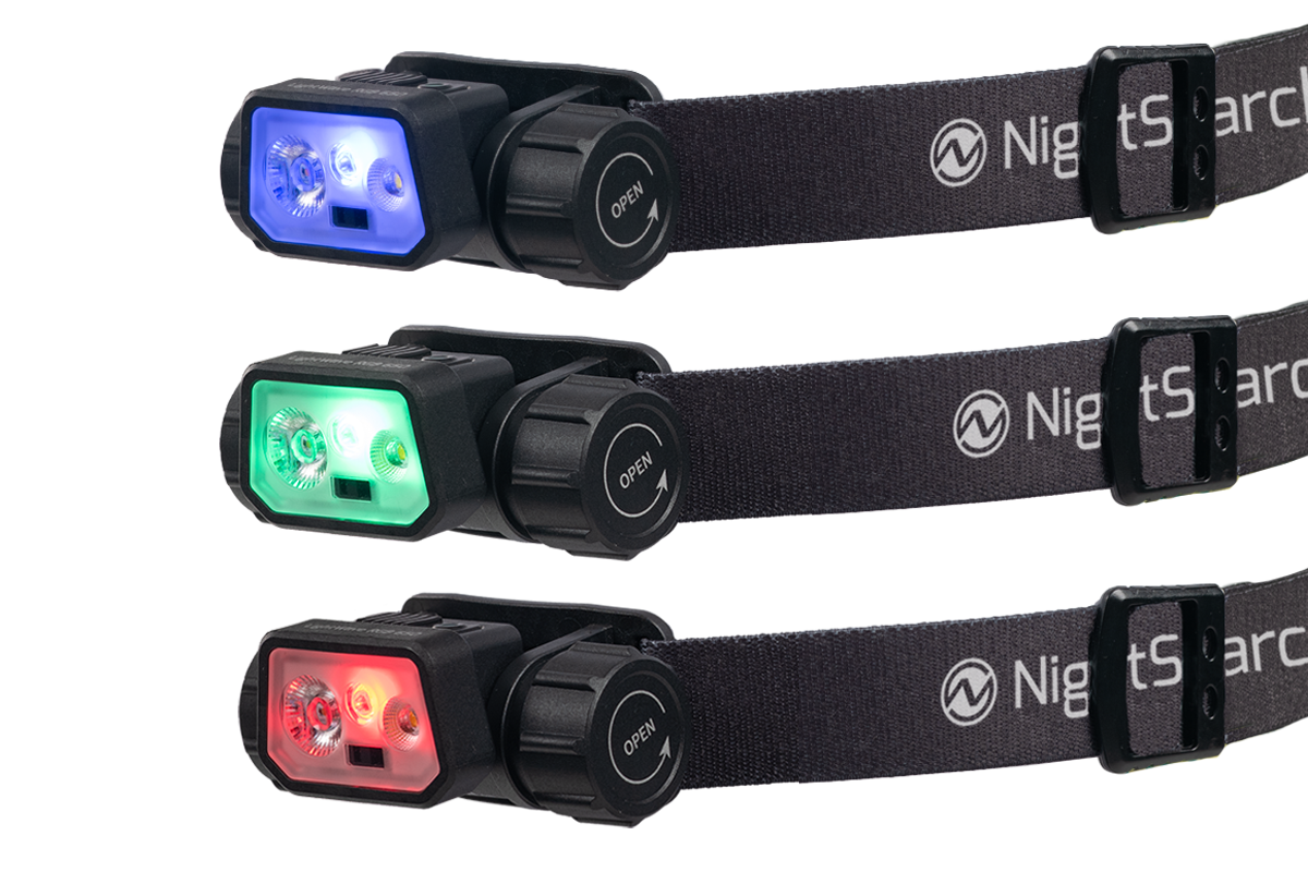 Lightwave 650 RGB | Wiederaufladbare Stirnlampe mit RGB-Modi und Wellensensor