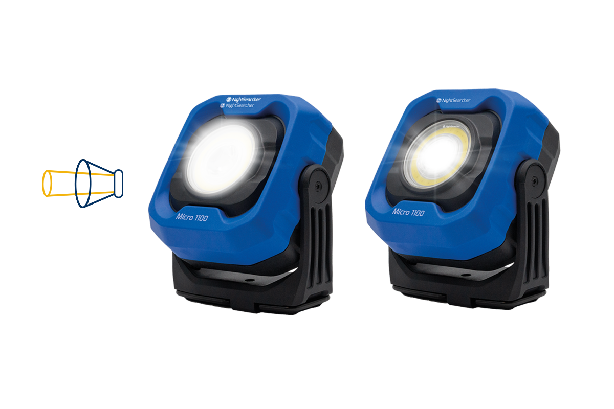 Micro 1100 | 1100 Lumens | Rechargeable Mixed-Beam Work light