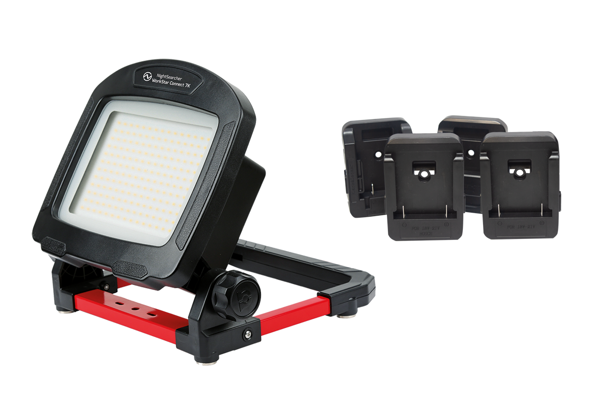 WorkStar Connect 7K | 7000 Lumen | Akku-Arbeitsleuchte