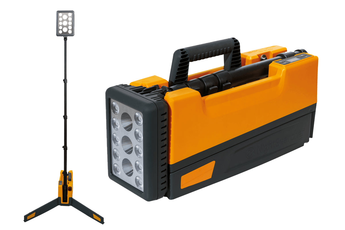 Solaris Pro | 16000 Lumens | 18.2Ah | 24 Hour Runtime | Rechargeable Area Light