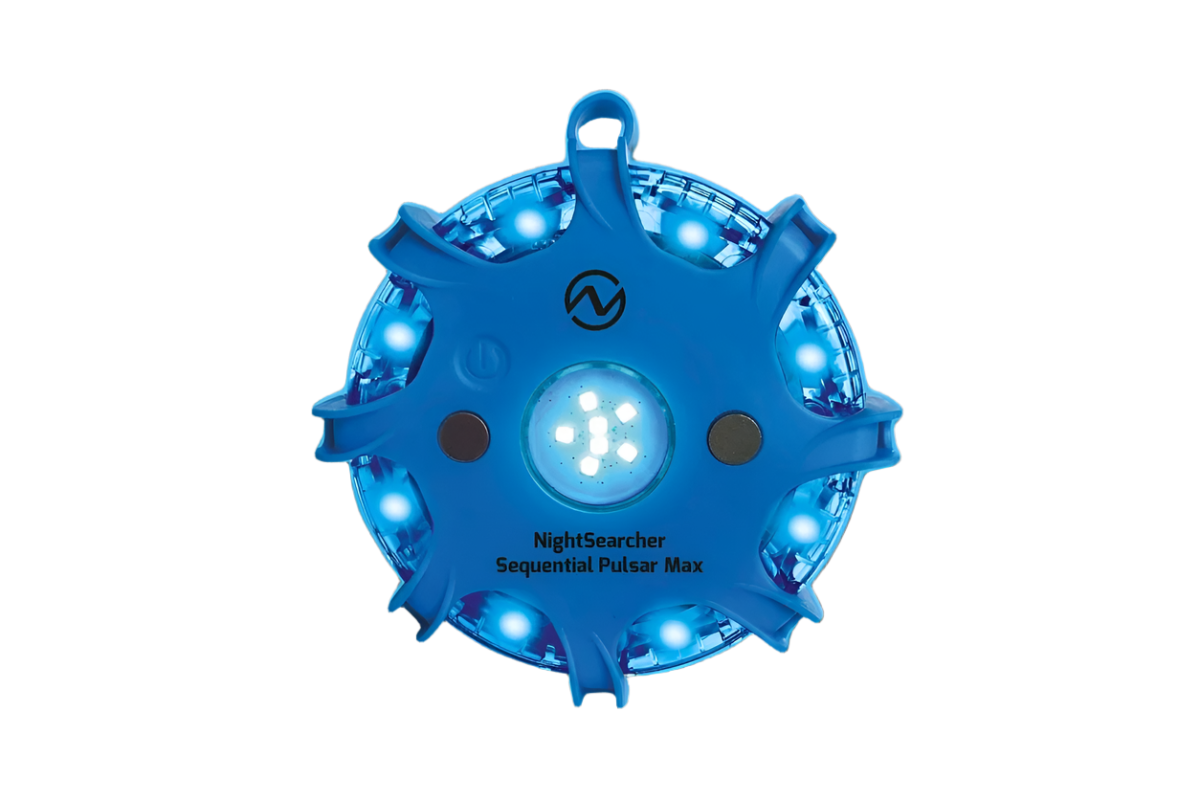 Pulsar Max Sequential | 360º-Ausleuchtung | Wiederaufladbare Warnblinkanlage (4er-Set)