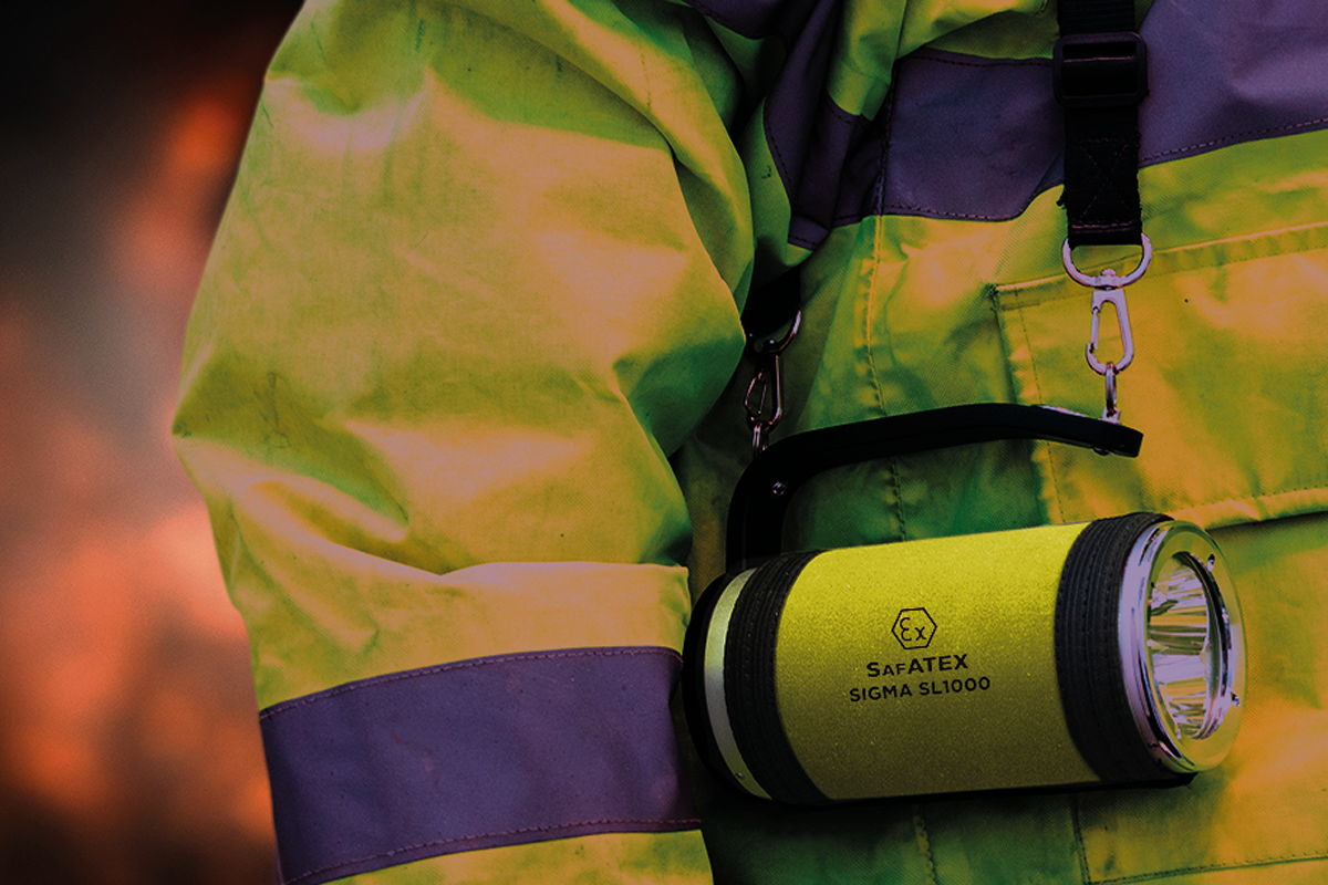Sigma RSL 1000 | 890 Lumens | Zone 1 | Rechargeable ATEX Searchlight