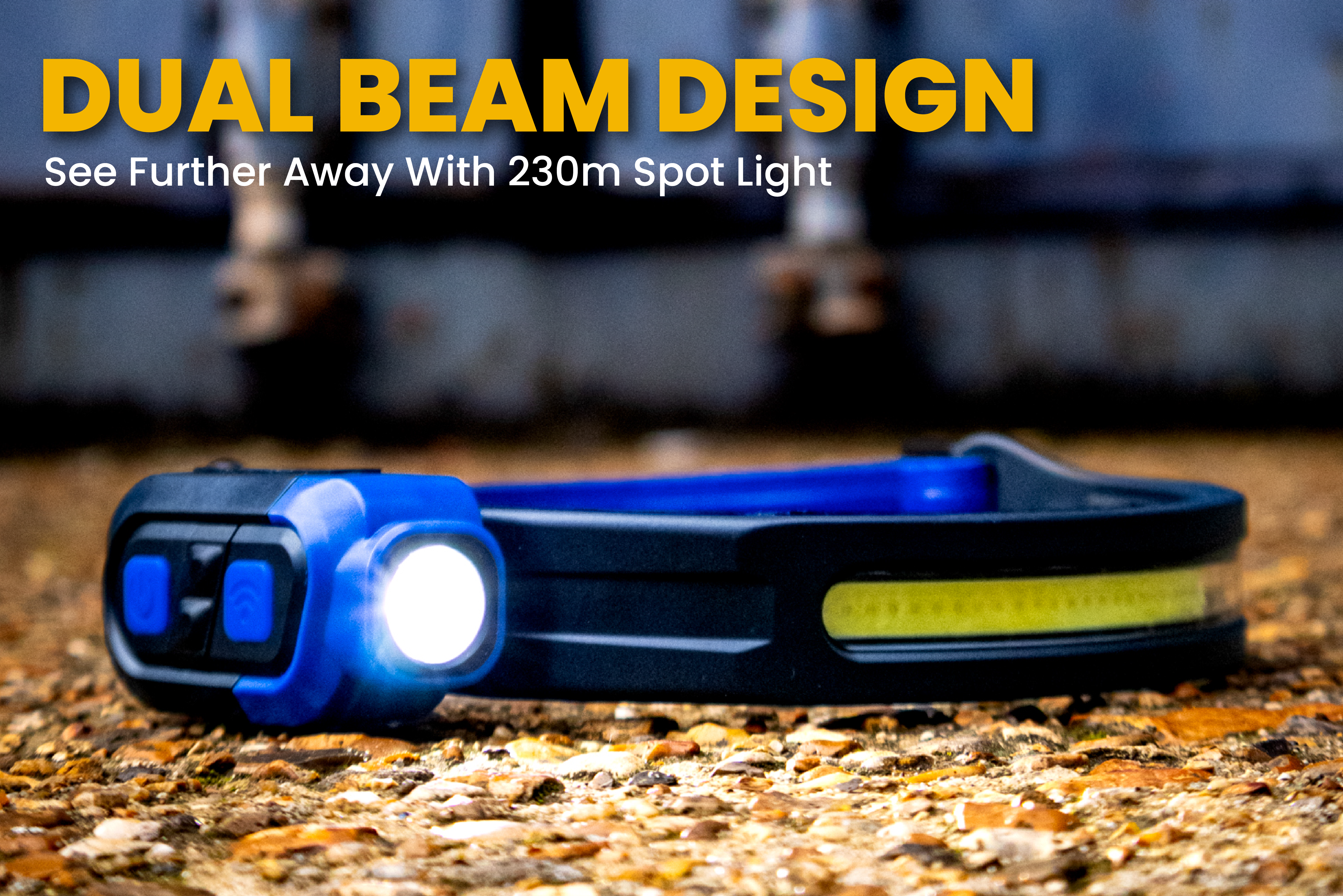 LightWave 800R | 800 Lumen | Wiederaufladbare Stirnlampe mit Wellensensorsteuerung