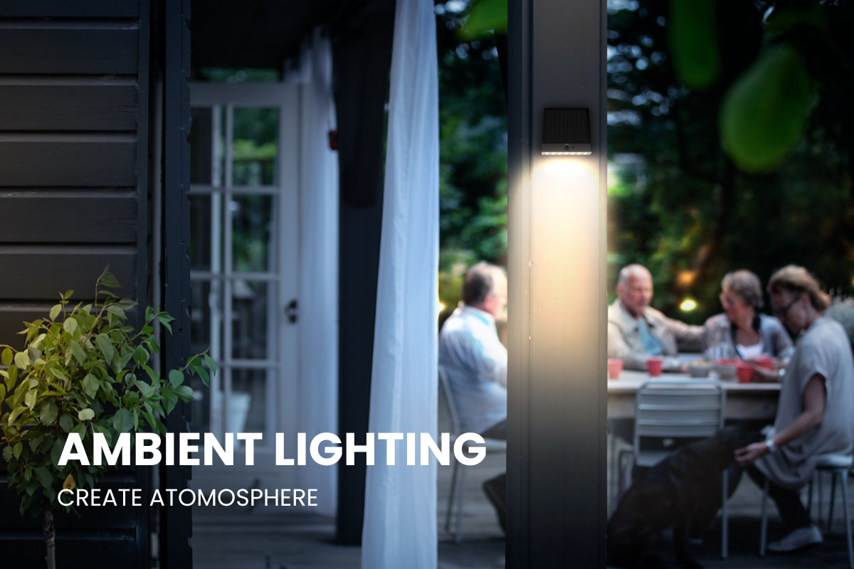 NexSun Polaris | 1000 Lumen | Moderne Solar-Wandleuchte mit hoher Kapazität