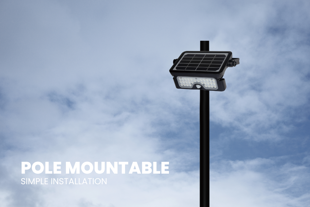NexSun Blackthorn | 550 Lumen | Solar-Flächenleuchte für vielfältige Einsatzmöglichkeiten
