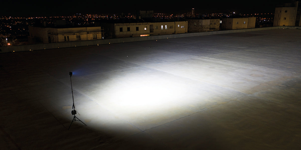 Solaris Lite 20K – 20.000 Lumen | 22-Ah-Flächenstrahler mit SLA-Batterie