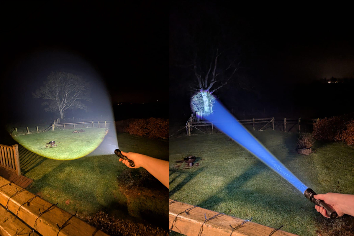 Zoom 2000 | 2000 Lumen | Wiederaufladbare Taschenlampe mit gemischtem Lichtstrahl