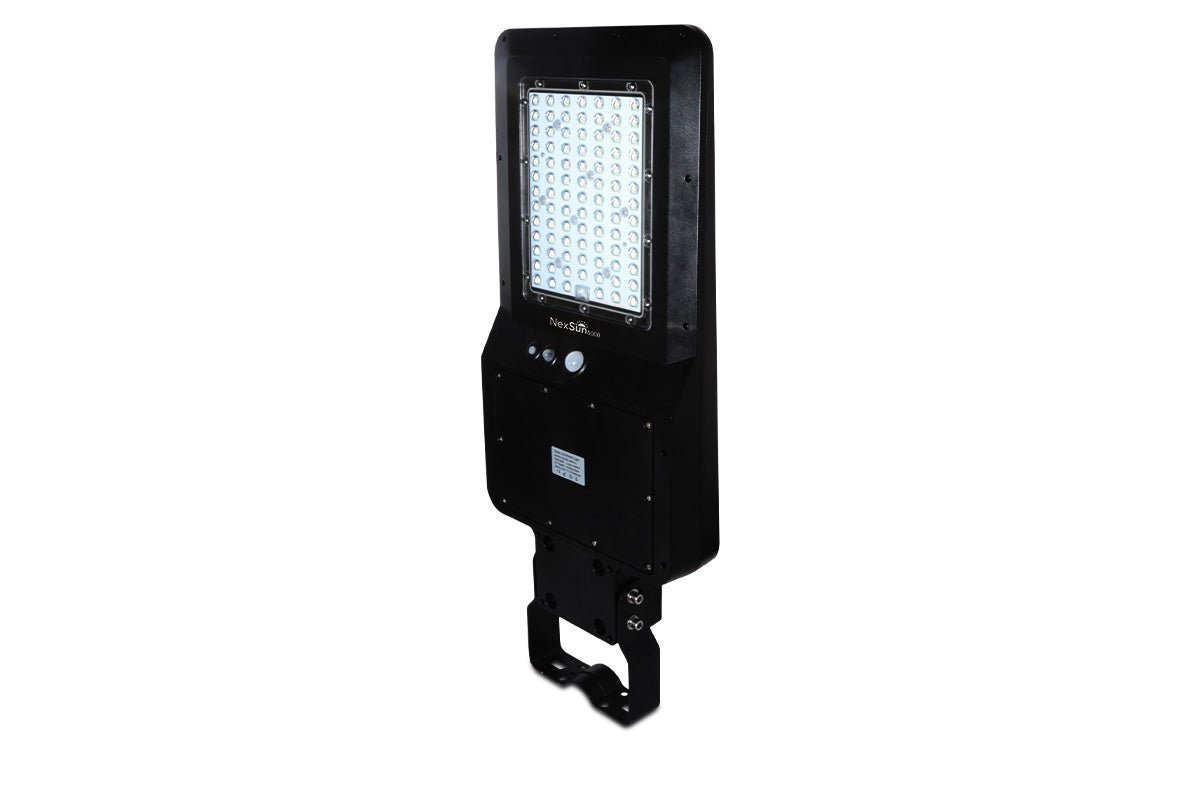 NexSun 6000 | 6000 Lumen | Solar-Flutlicht zur Mast-/Wandmontage