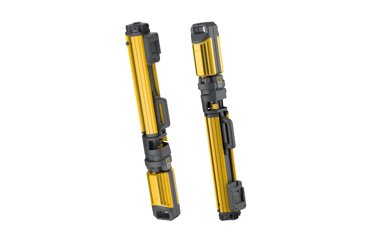 Tower Pro 5K – 5000 Lumen | Zusammenklappbare wiederaufladbare/AC-Arbeitsleuchte mit eingebautem Stativ (EU-Stecker)