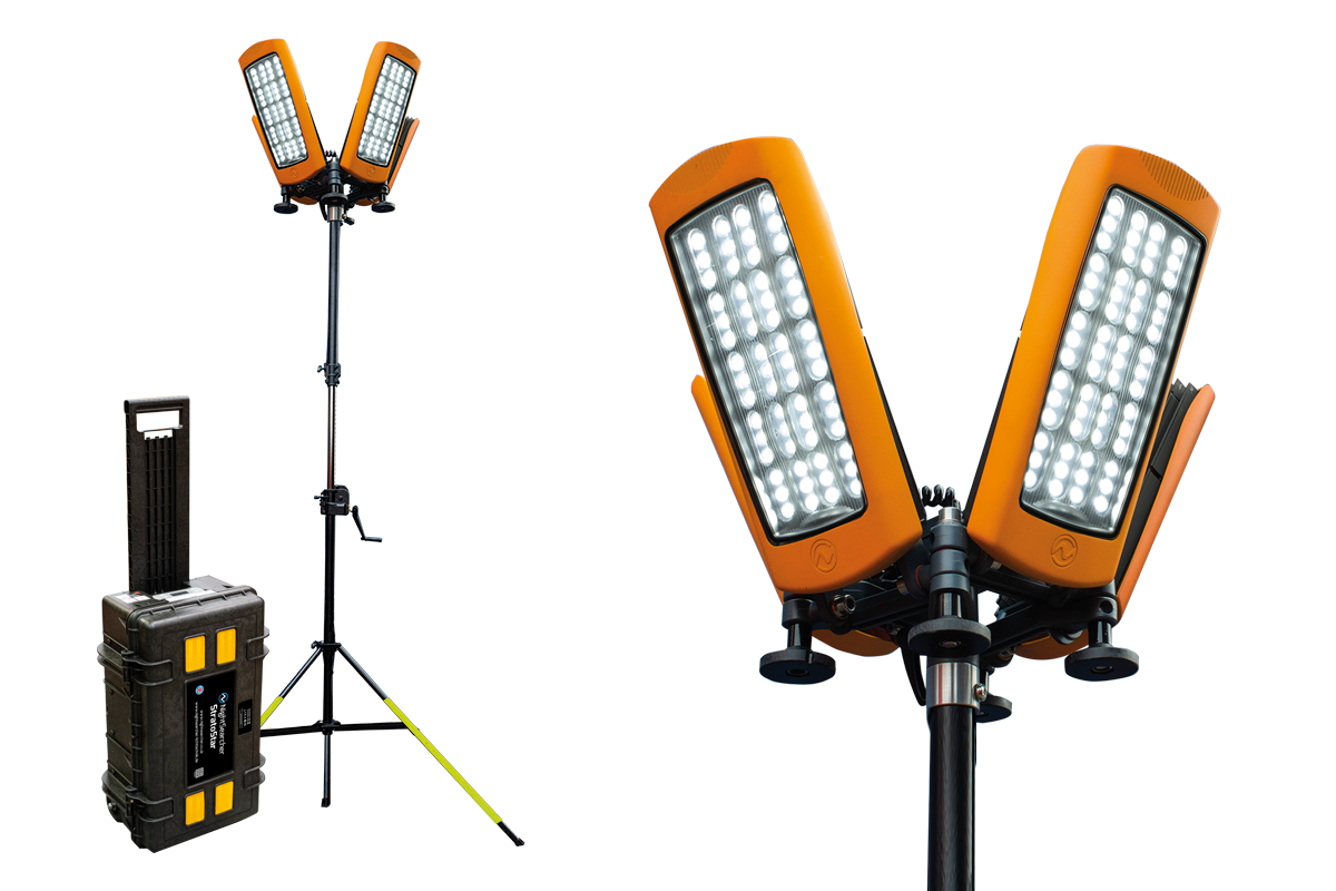 StratoStar AC | 120.000 Lumen | Netzbetriebener Turmstrahler