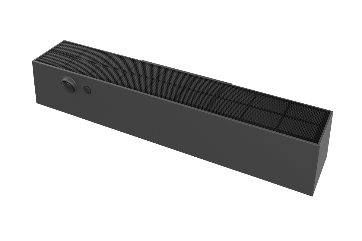 NexSun Solstice | 1000 Lumen | Moderne lineare Solar-Wandleuchte