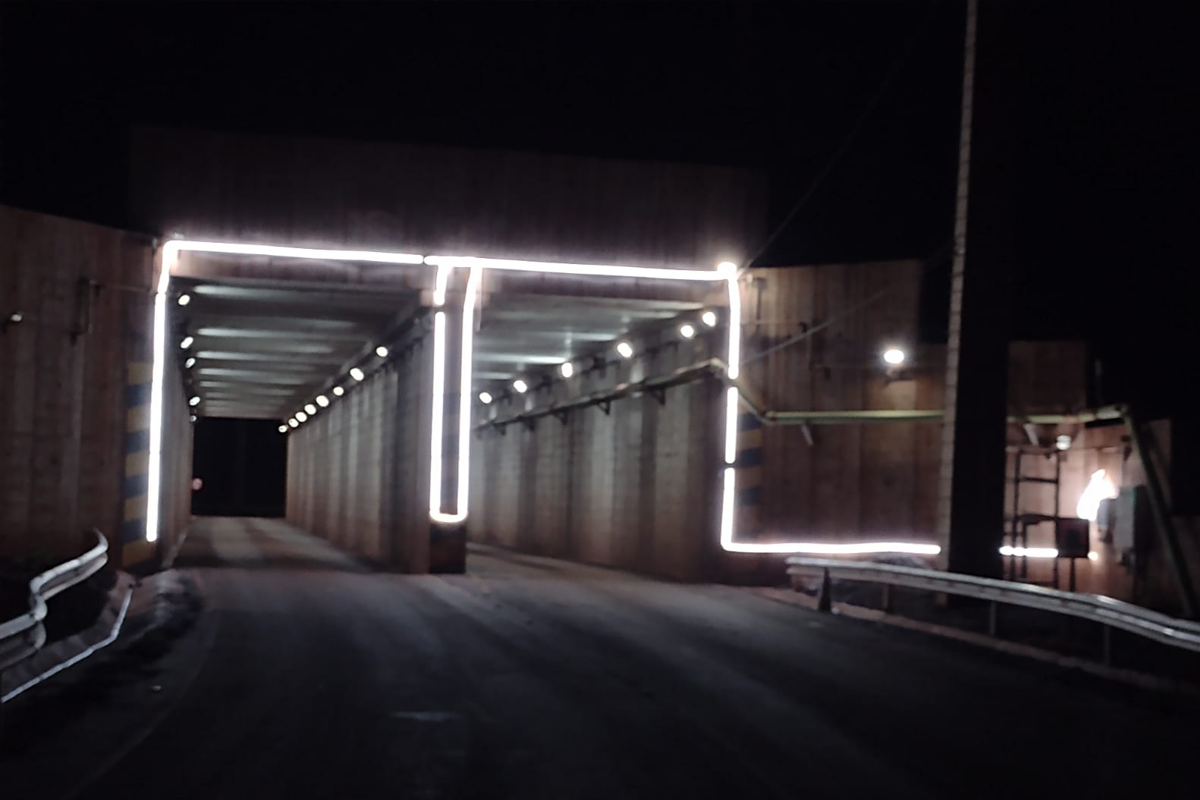 Seilbeleuchtung | 230 V oder 110 V | 1000 Lumen/m | Netzbetriebene Seil-Baustellenleuchte