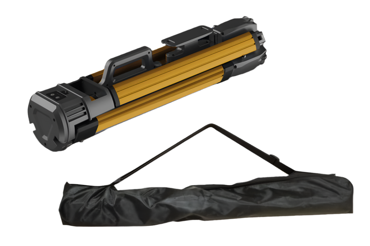Tower Pro 10K - 10000 Lumens | Collapsible Rechargeable/AC Work Light with Built in Tripod (EU Plug)