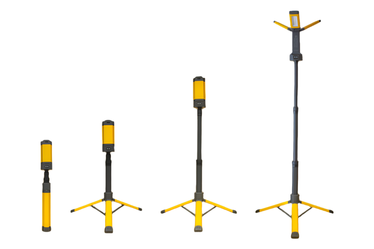 Tower Pro 2K | 2000 Lumen | Wiederaufladbare Arbeitsleuchte
